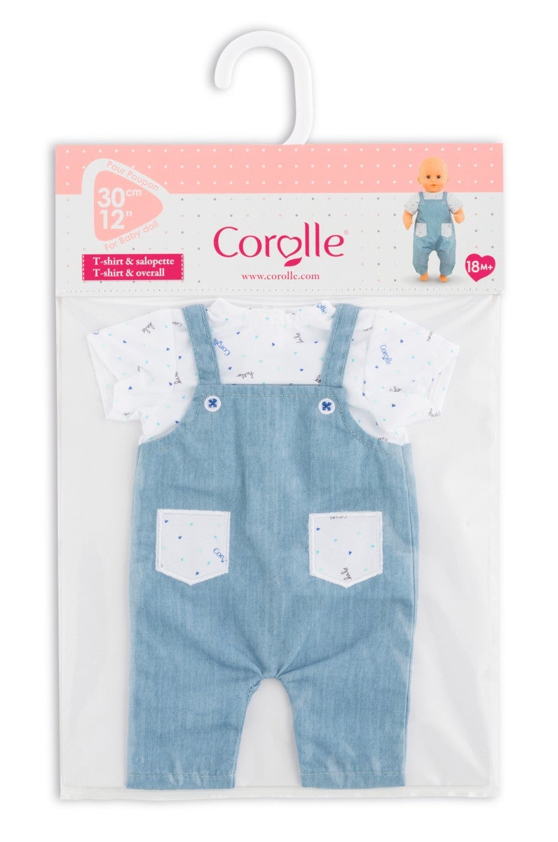Dukke Corolle 30cm T-Shirt Overall