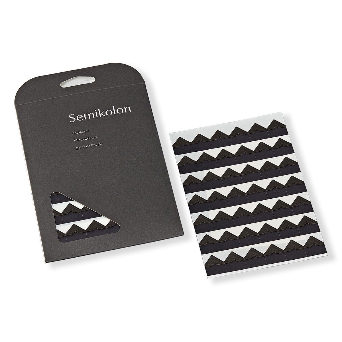 Fotohjørner Black 252 pk