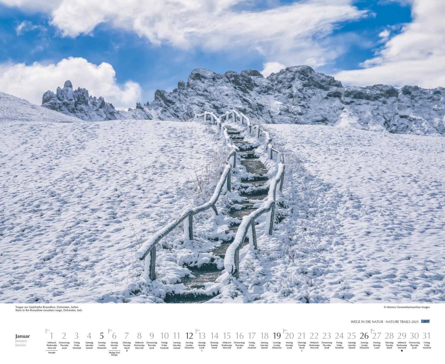 Kalender 2025 Nature Trails 52x43cm