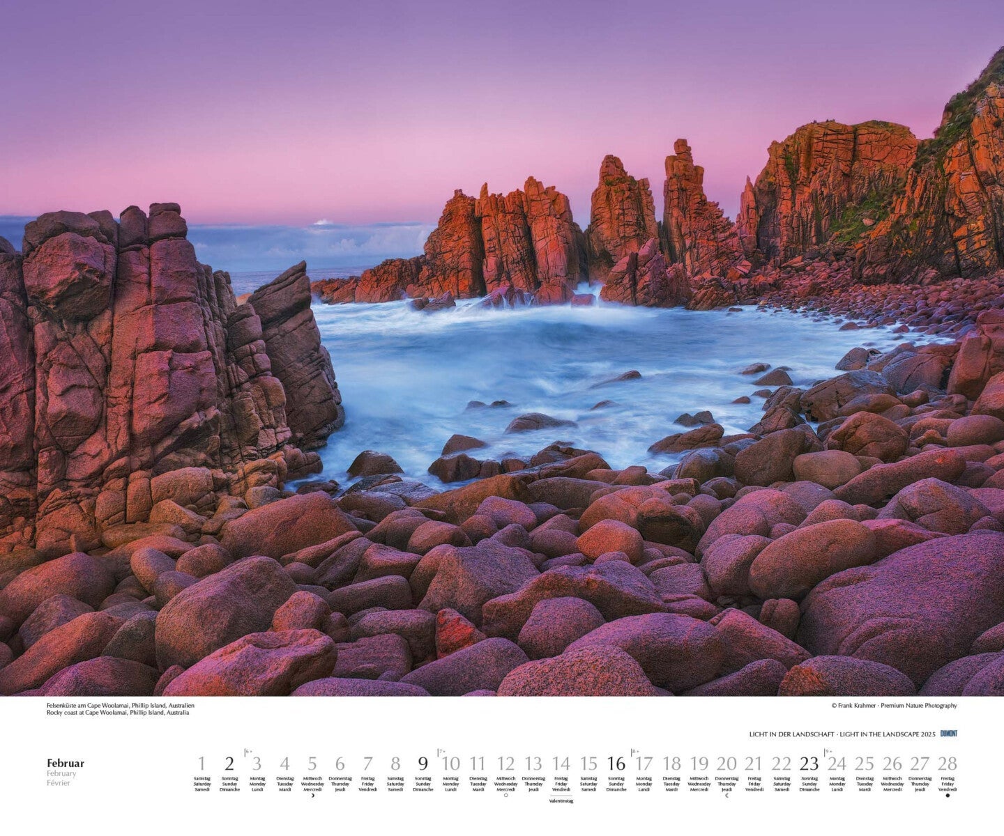 Kalender 2025 Light in Landscape 60x50cm