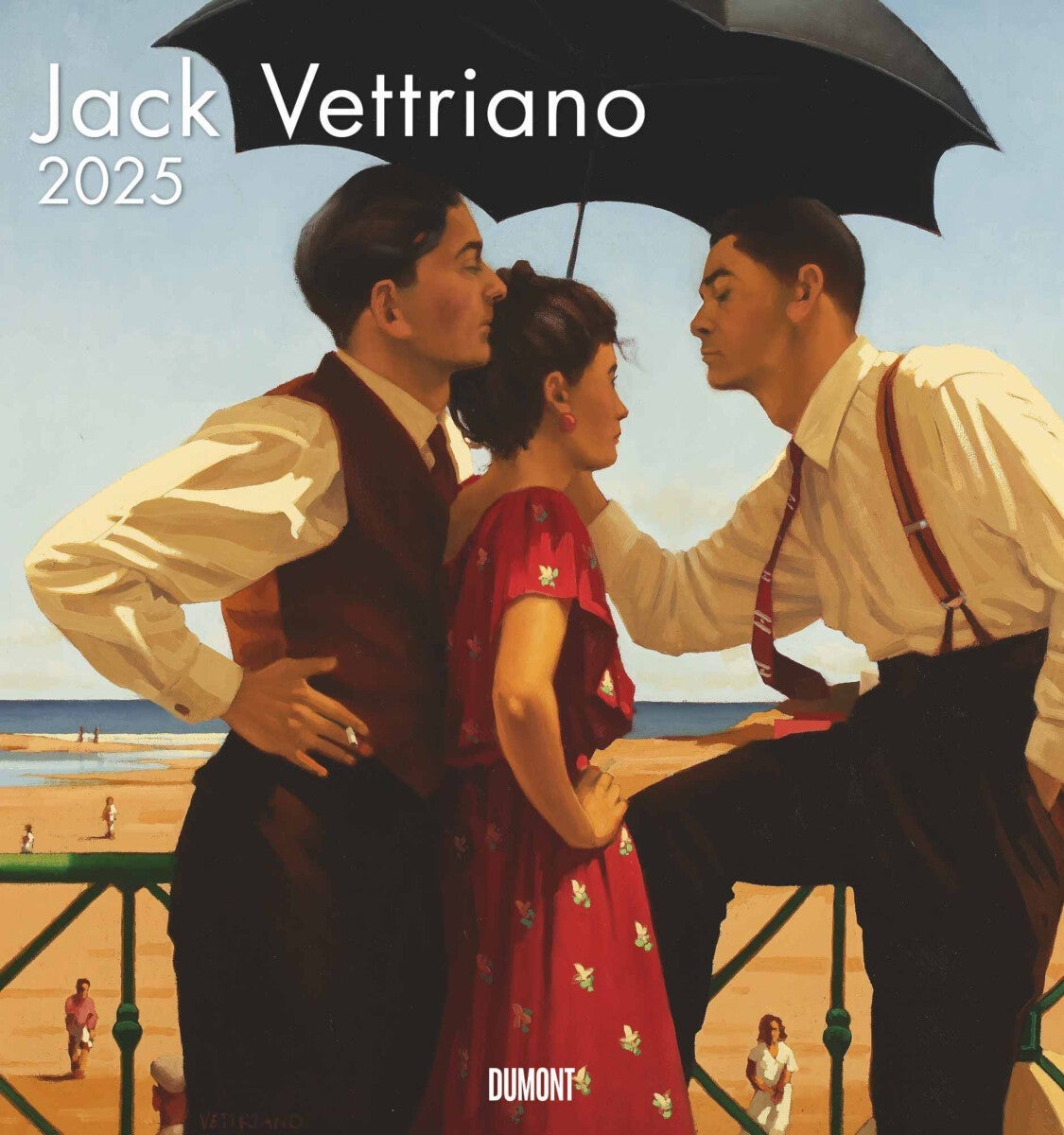 Kalender 2025 Jack Vettriano 45x48cm