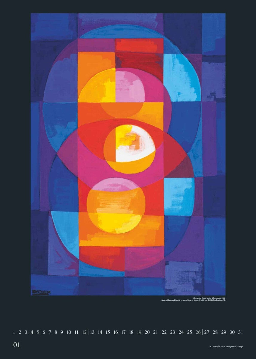 Kalender 2025 Ton Schulten 50x70cm