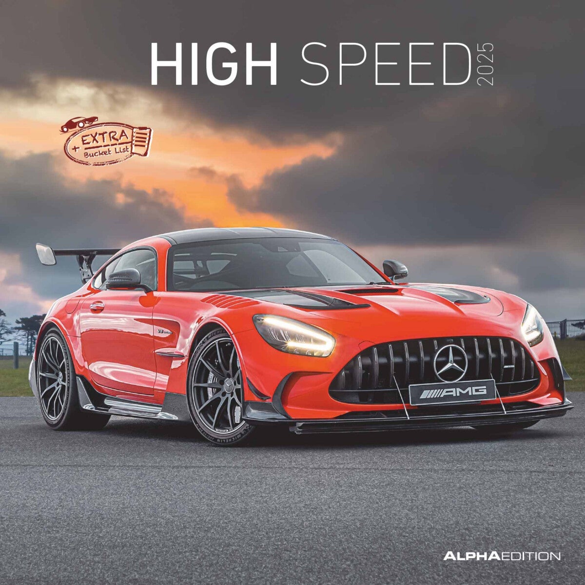Kalender 2025 High Speed 30x30cm