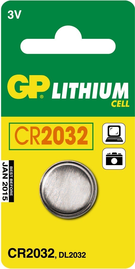 Batteri GP Lithium CR2032 3V