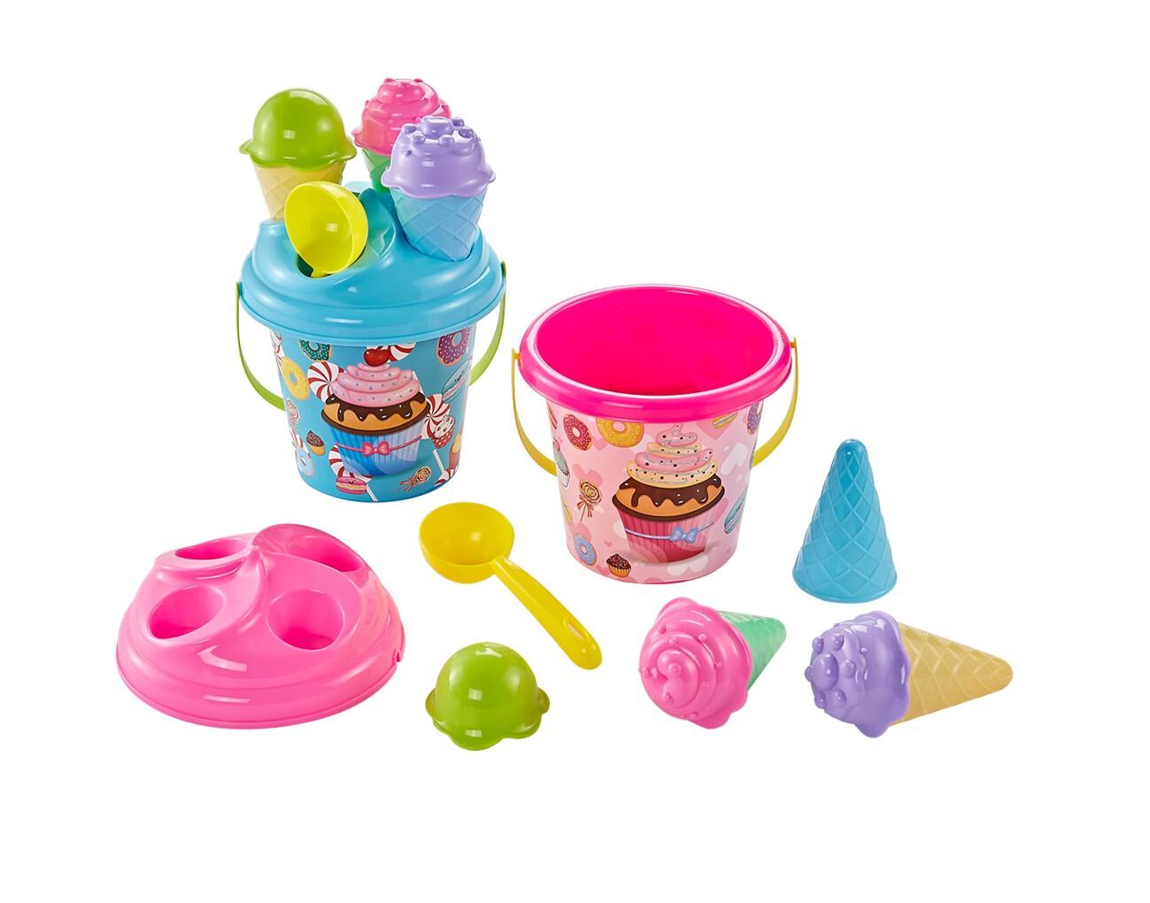 Bøttesett 9 Deler Iskremformer