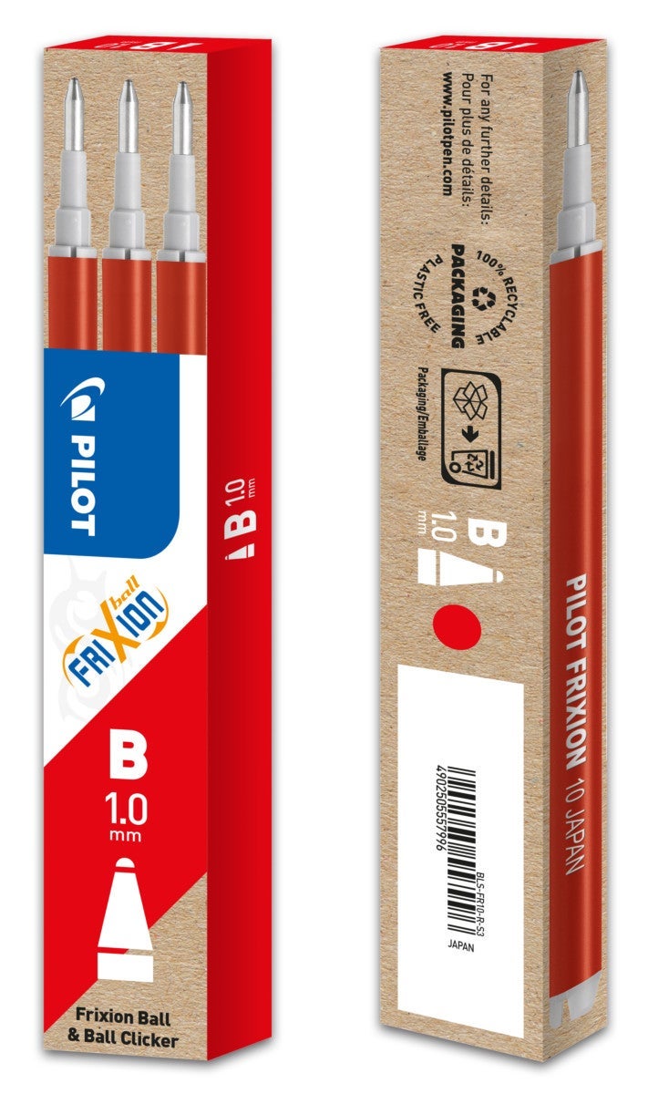 RefillPilotFrixion 10rød (3)