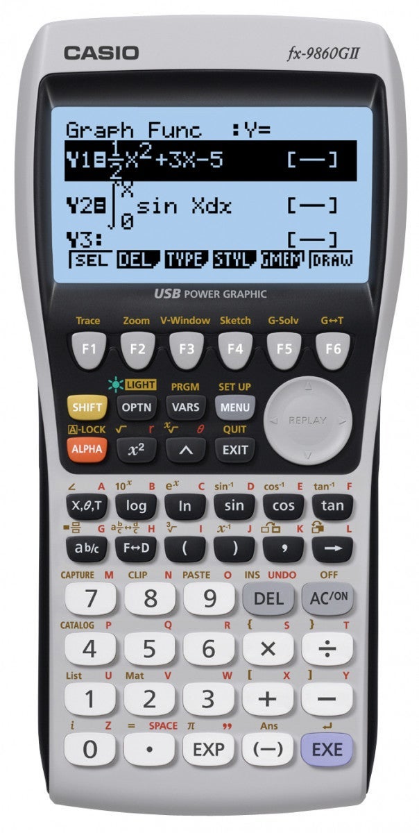 Kalkulator Casio FX-9860G II grafisk