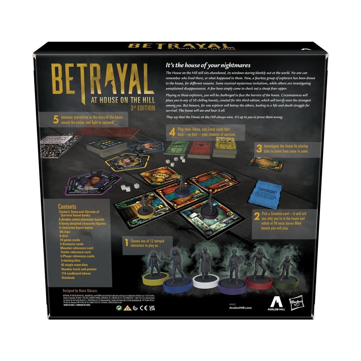 Spill Betrayal at house on the hill eng