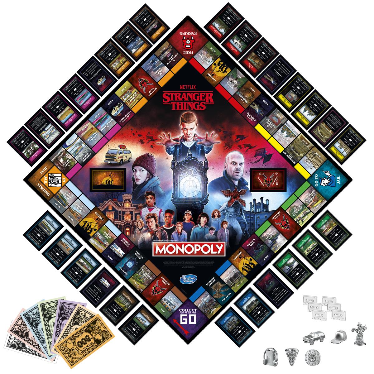 Spill Monopoly Stranger Things Eng