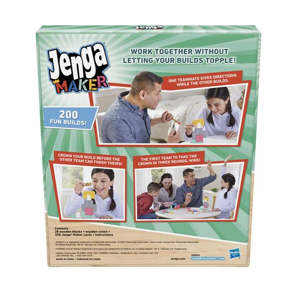 Spill Jenga Maker No