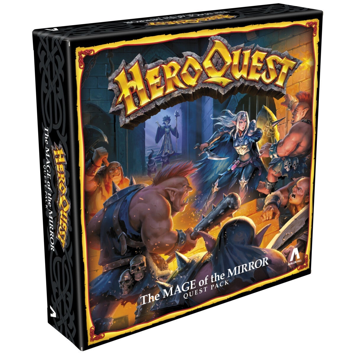 Spill Heroquest expansion Mage Mirror Quest Eng