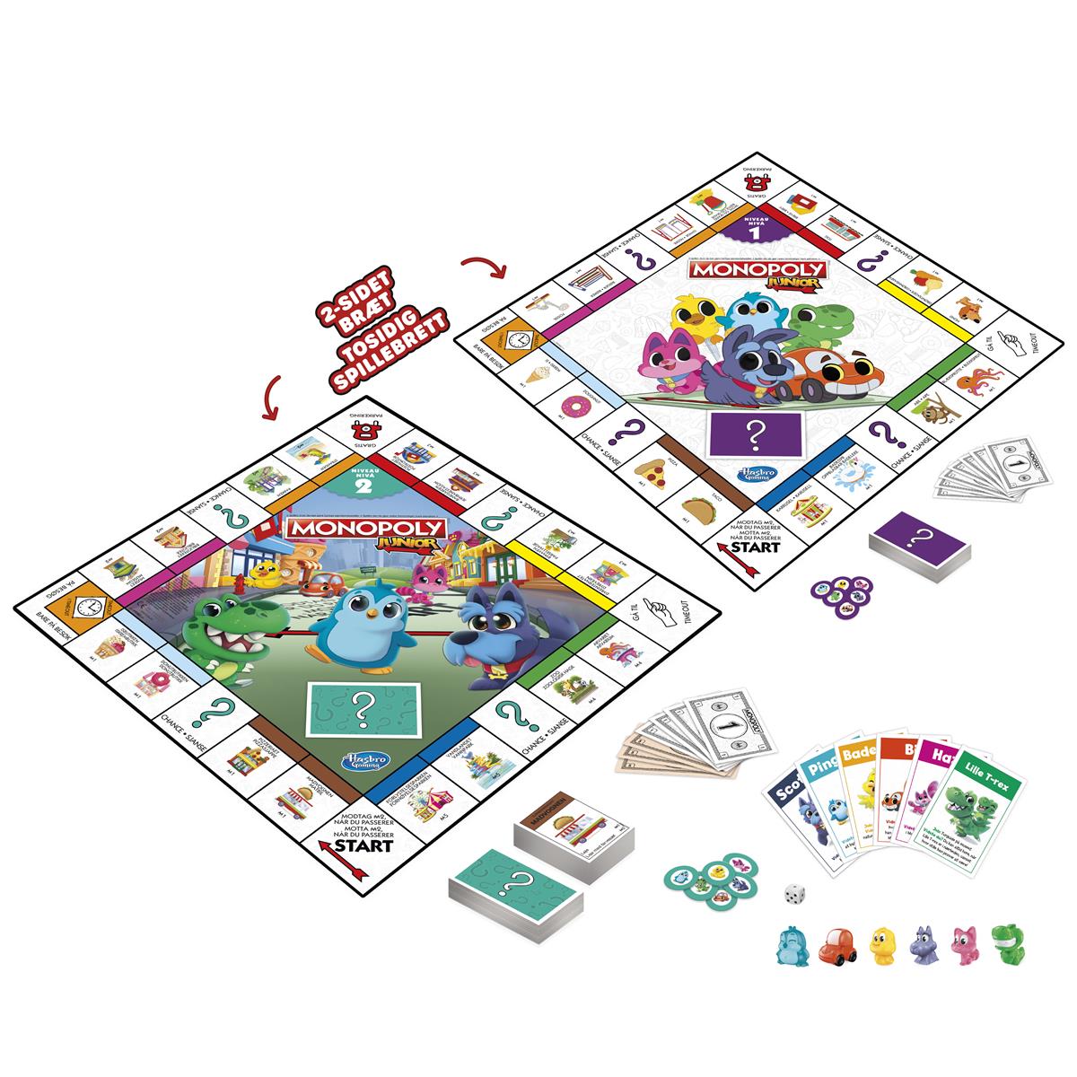 Spill Monopoly Junior 2 Games In 1