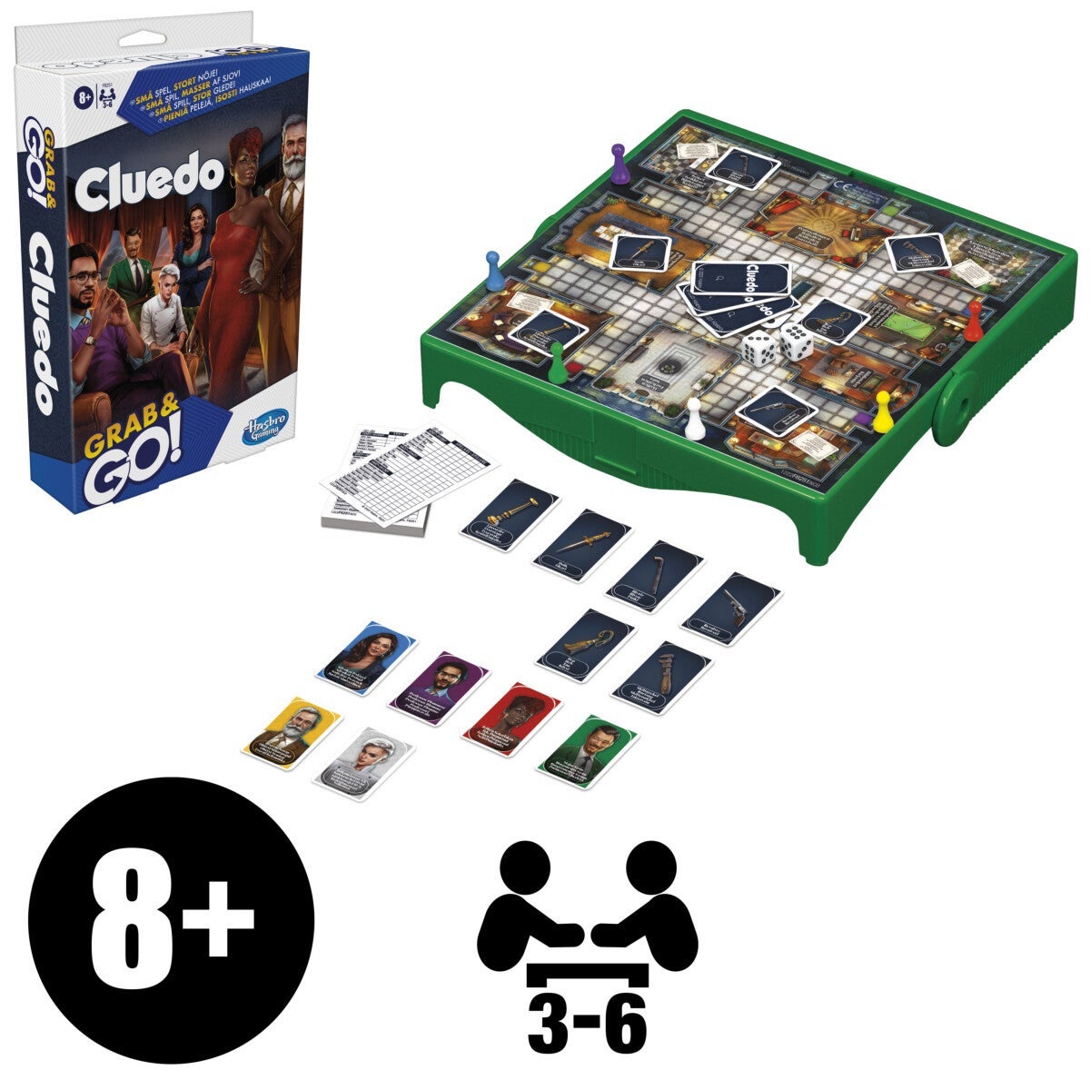 Spill Grab Go Cluedo