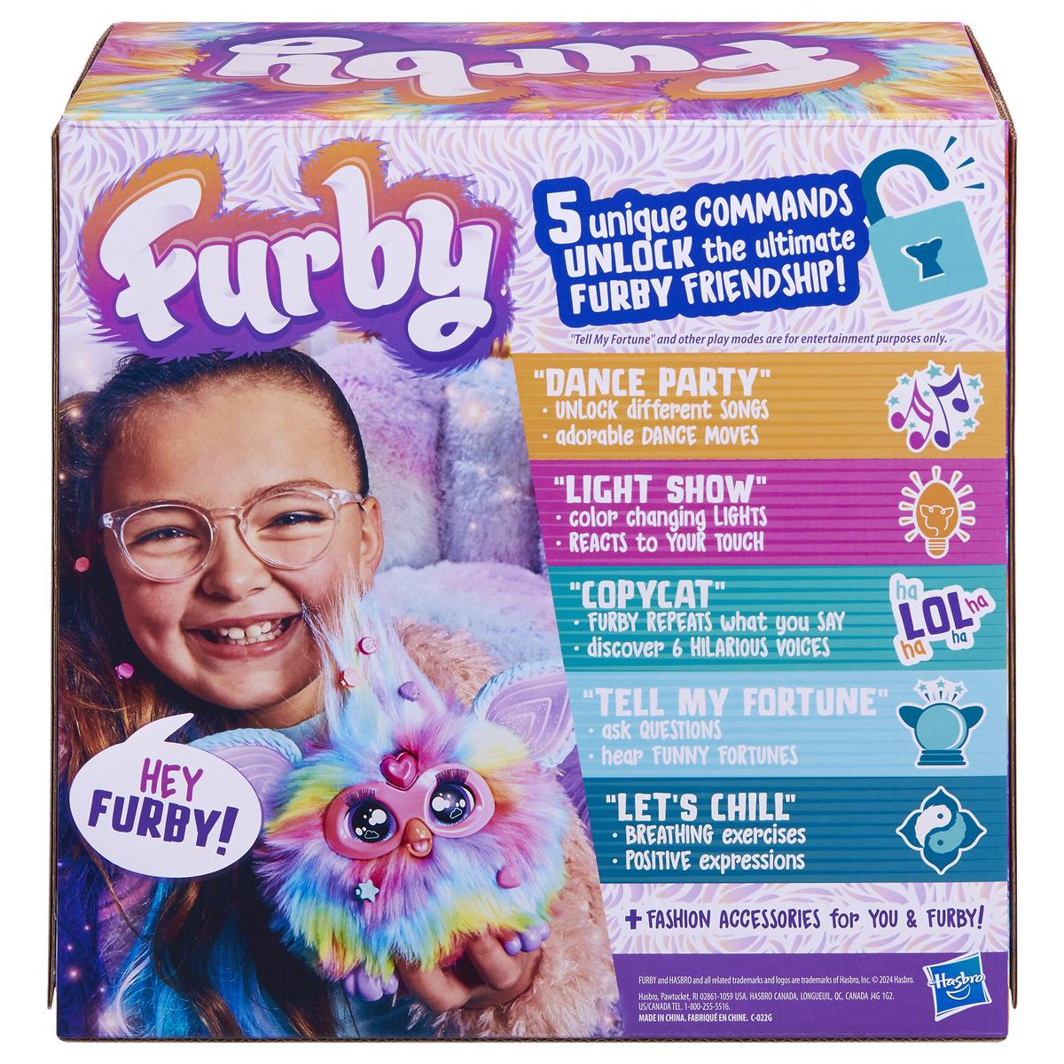 Furby Rainbow Interact Toy Eng