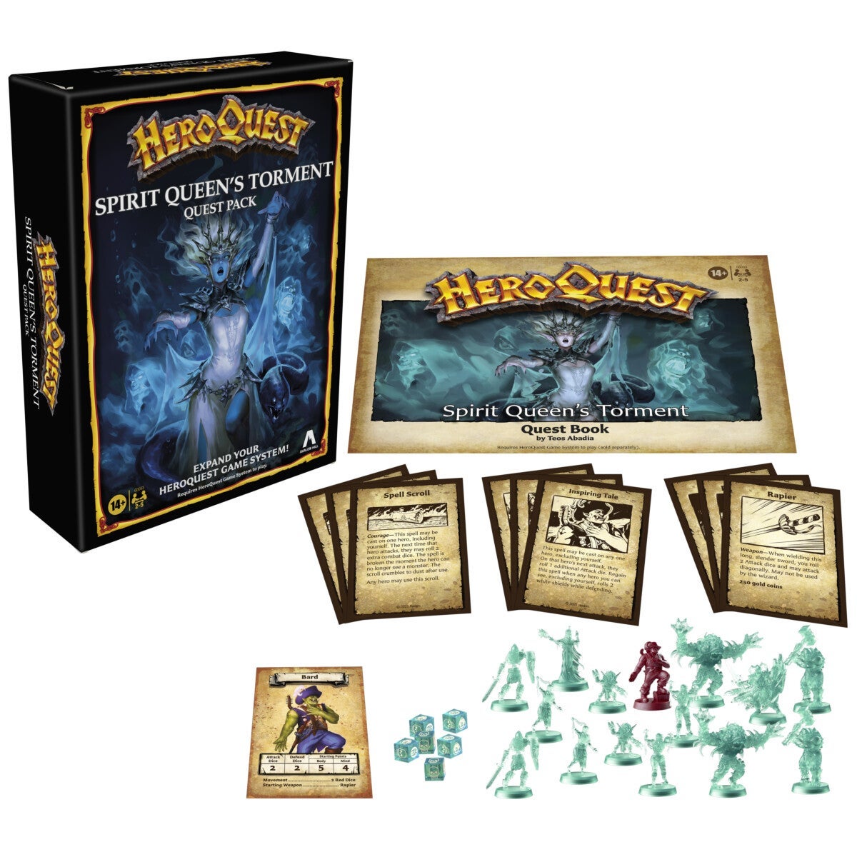 Spill Heroquest Spirit Queen Quest Pk En