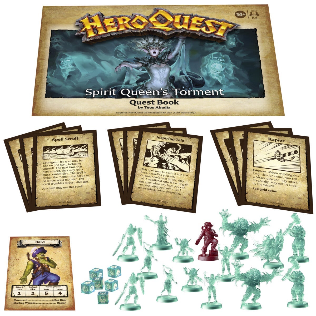 Spill Heroquest Spirit Queen Quest Pk En
