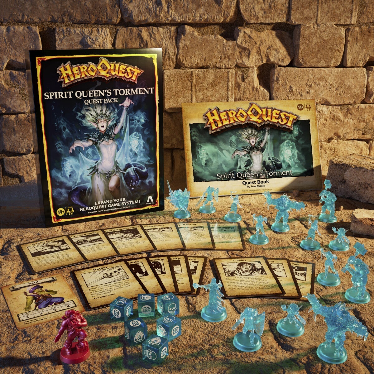 Spill Heroquest Spirit Queen Quest Pk En