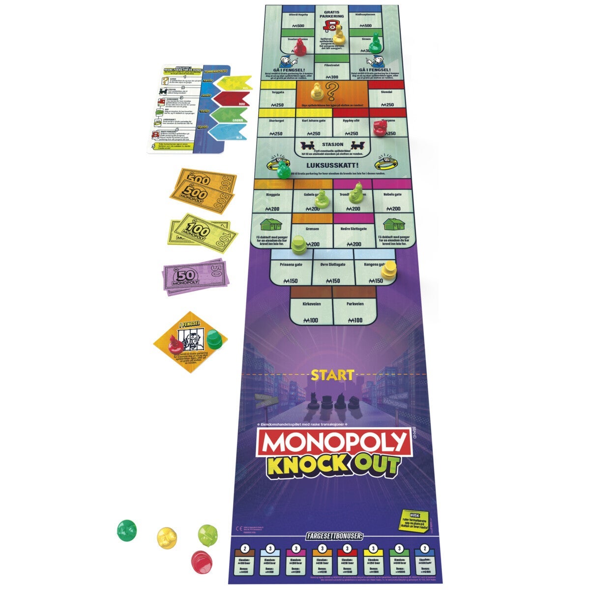 Spill Monopoly Knockout