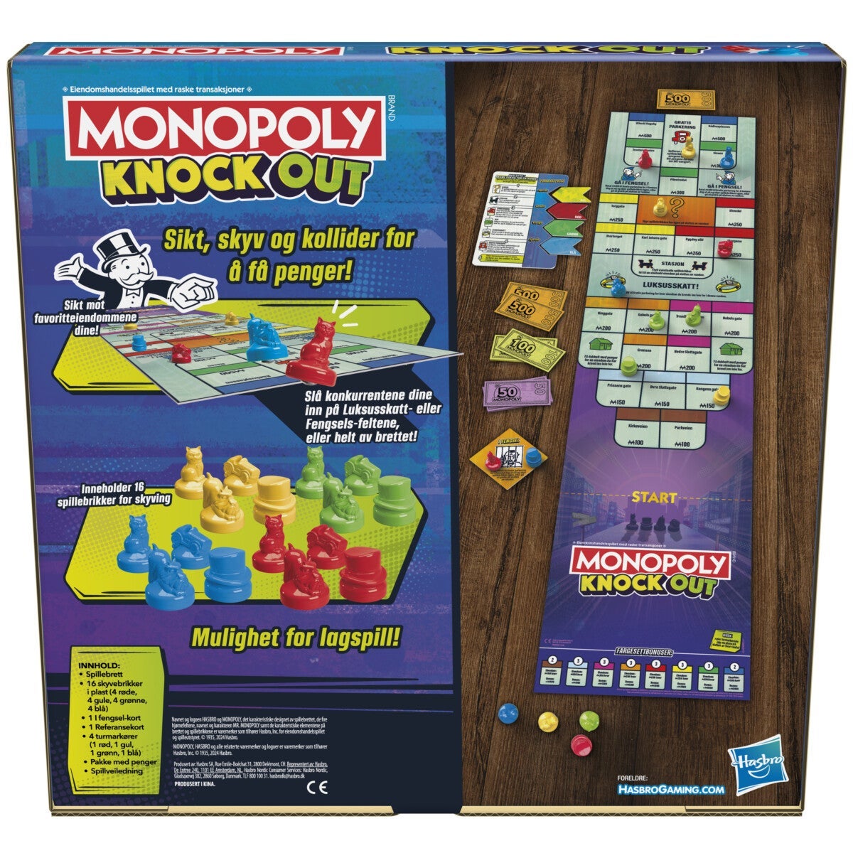 Spill Monopoly Knockout