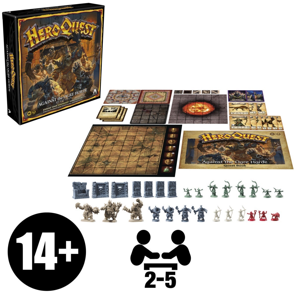 Spill Heroquest Ogre Horde Quest Pack En