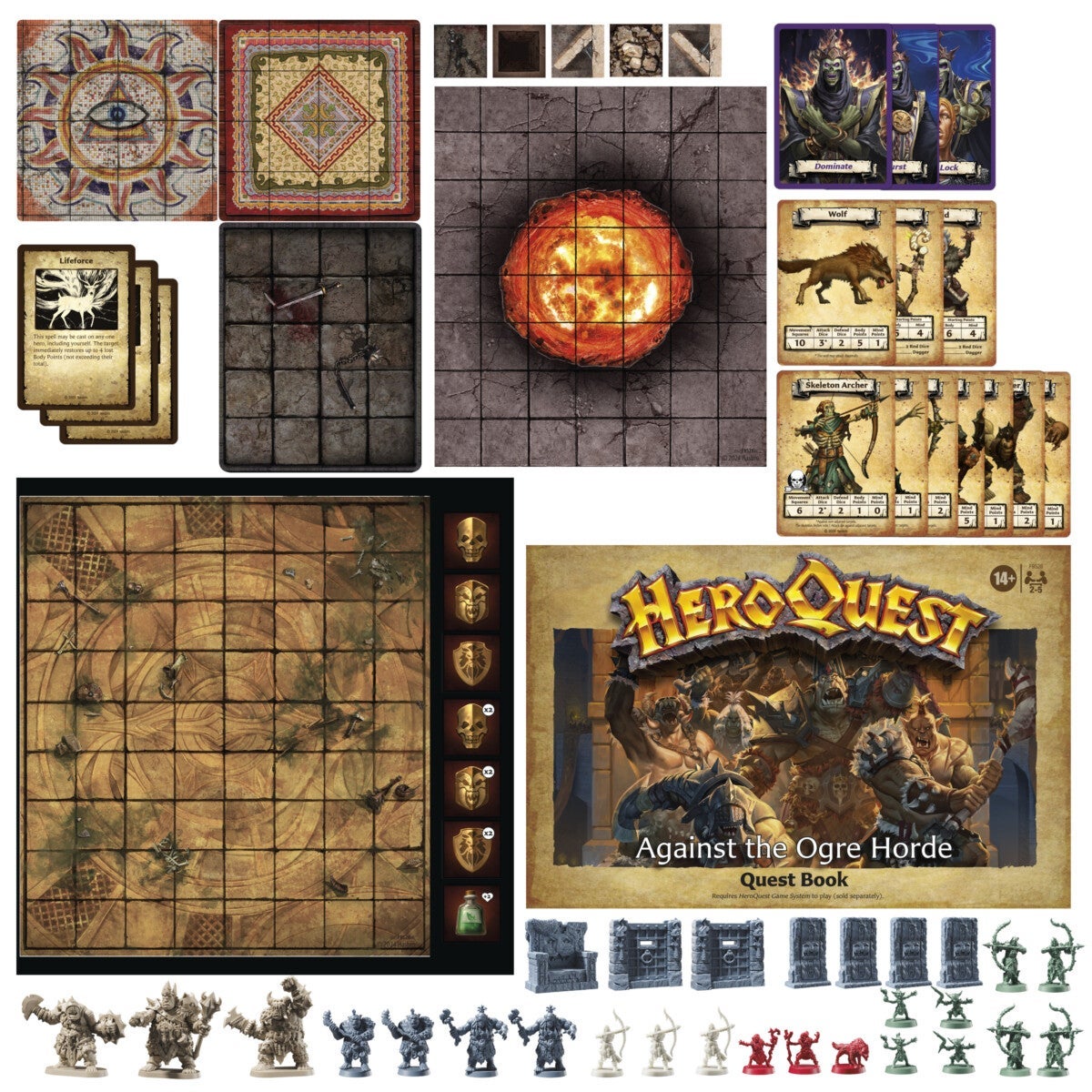 Spill Heroquest Ogre Horde Quest Pack En