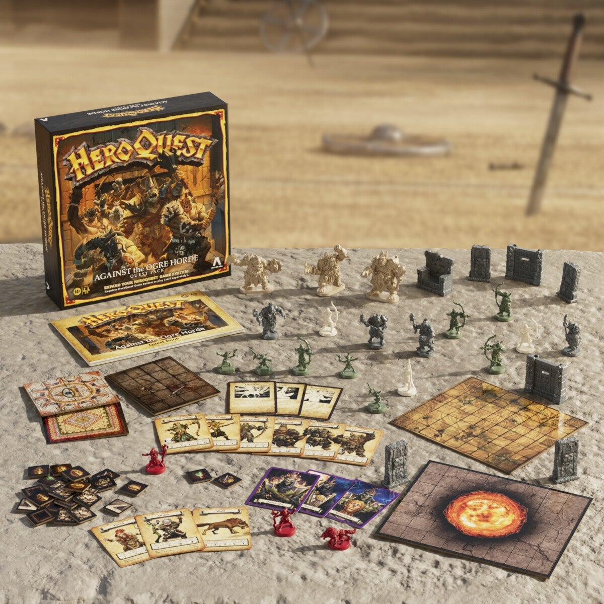 Spill Heroquest Ogre Horde Quest Pack En