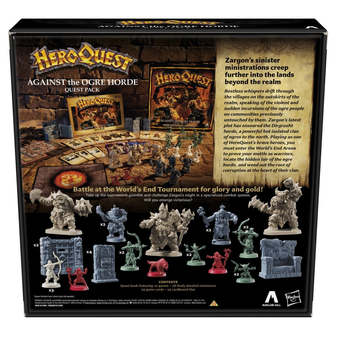 Spill Heroquest Ogre Horde Quest Pack En