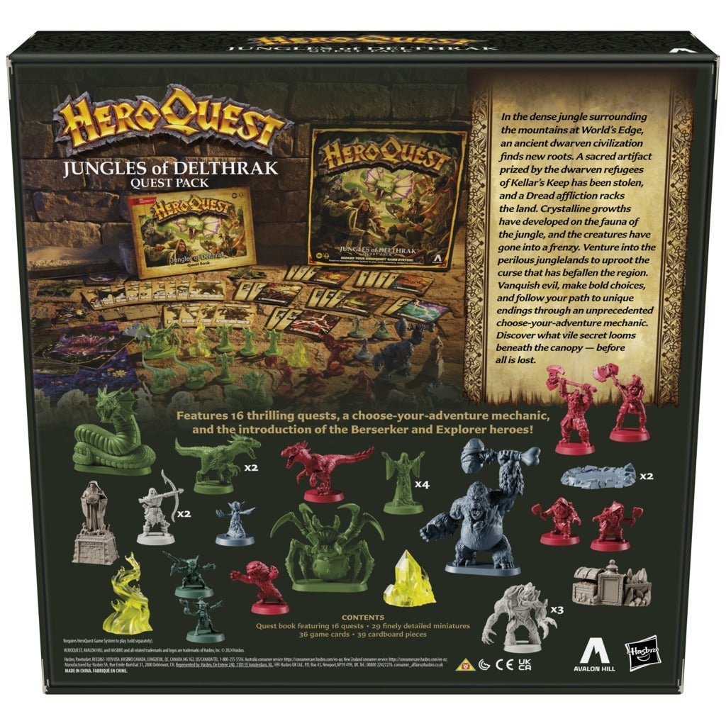 Spill Heroquest Jungles Of Delthrak En