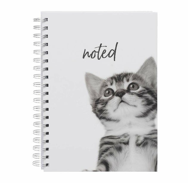 Notatbok B5 Fotogen Katt