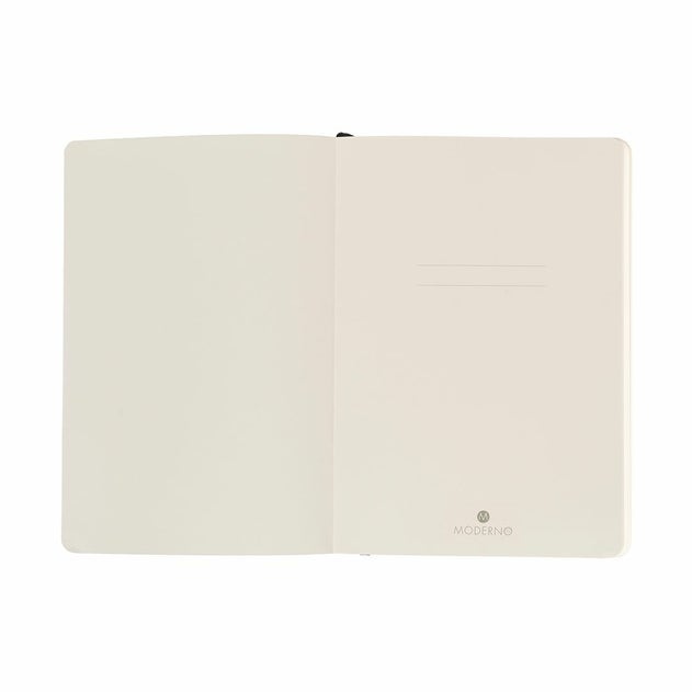 Notatbok Moderno Sort A5 Myk Dot