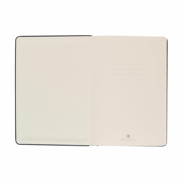 Notatbok Moderno Marineblå A5 Hard Linjer