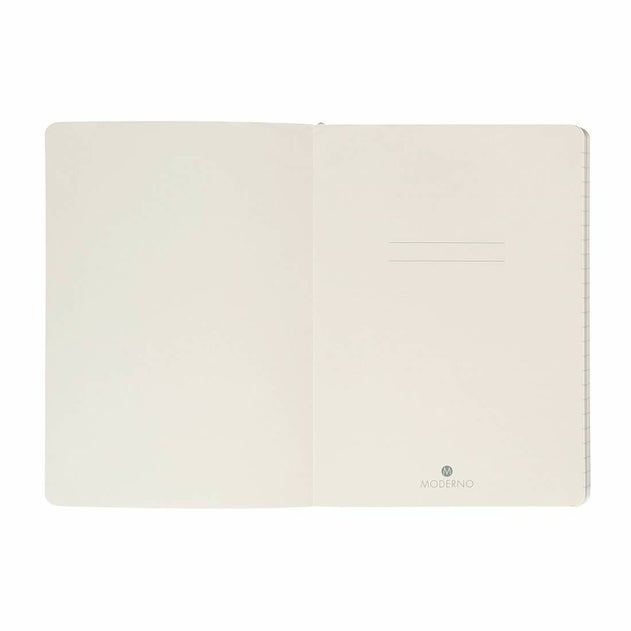 Notatbok Moderno Almond A5 Hard Linjer