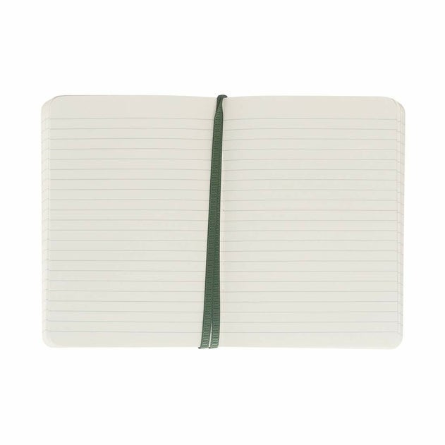 Notatbok Moderno Grønn A6 Myk Linjer