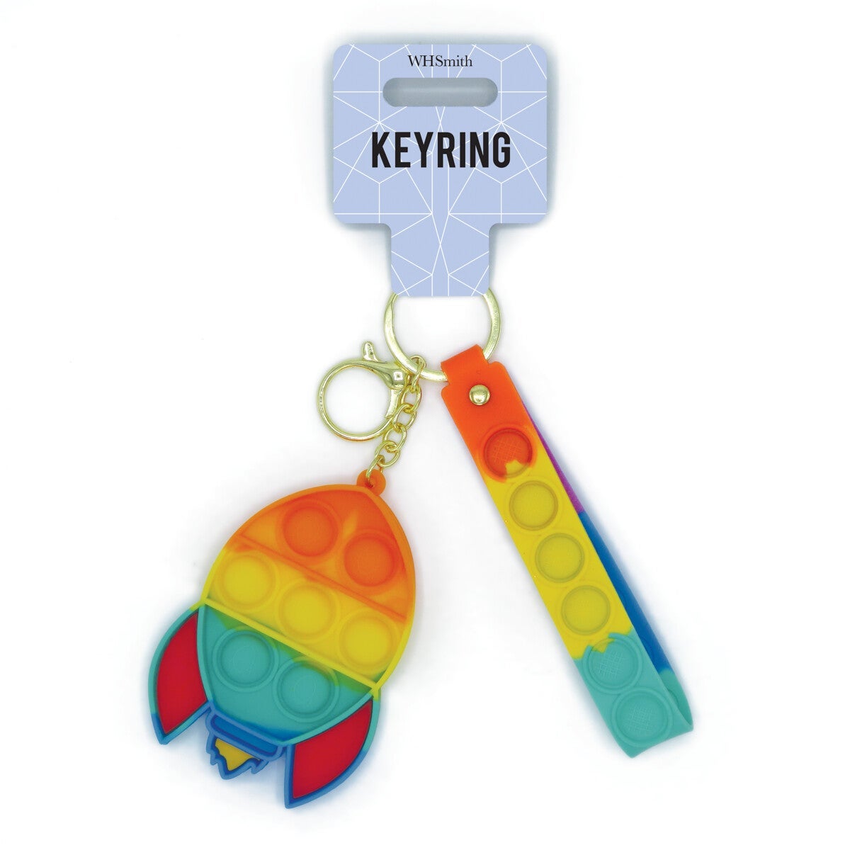 Nøkkelring Popper Rakett