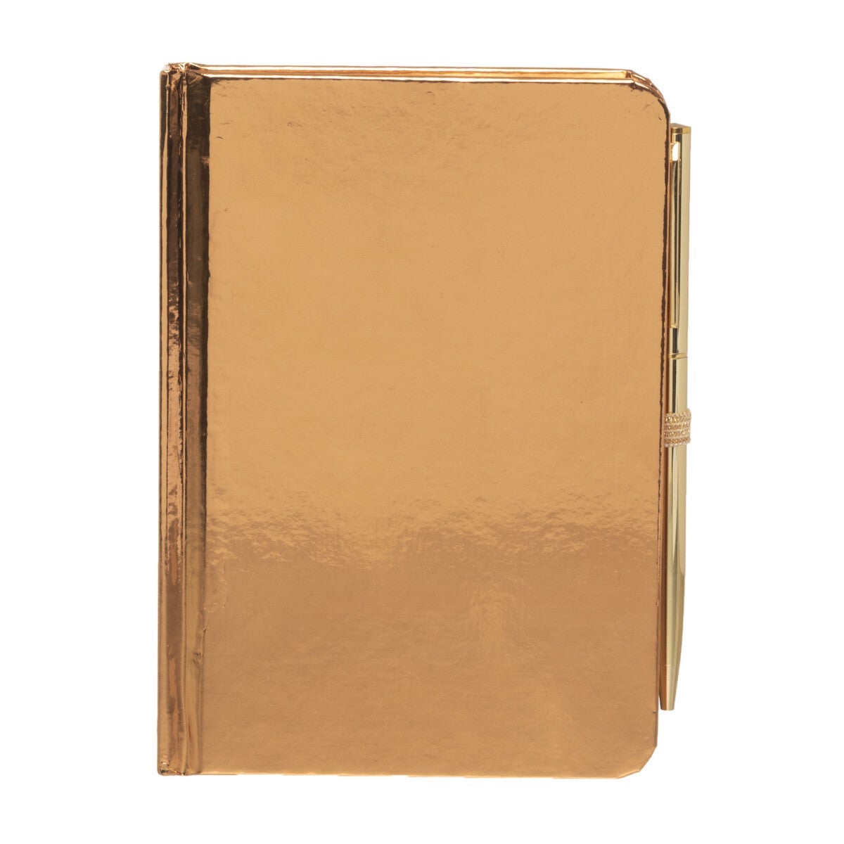 Notatbok A6 m/penn Luxe Metallic