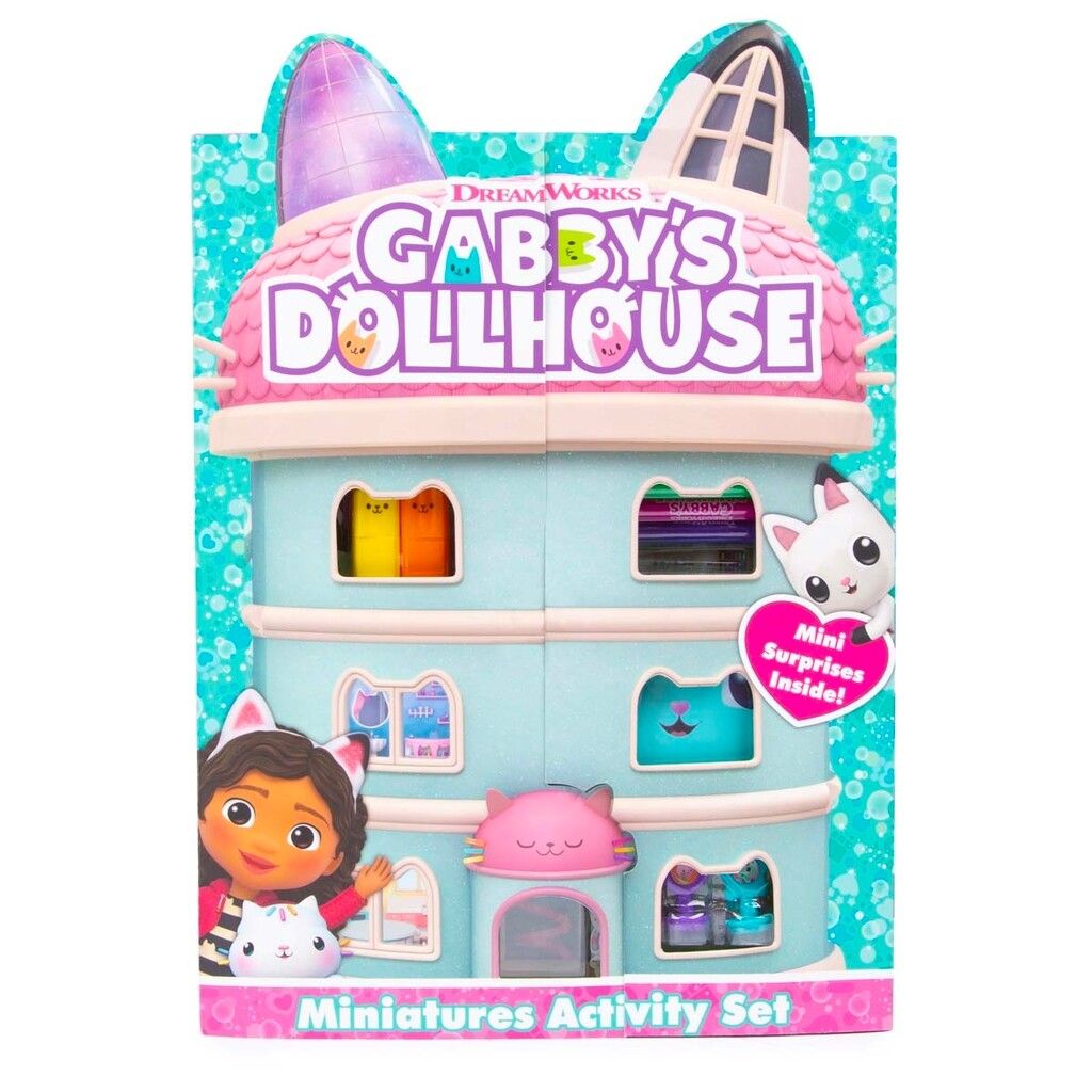 Gabbys Dollhouse miniatures Activity Set