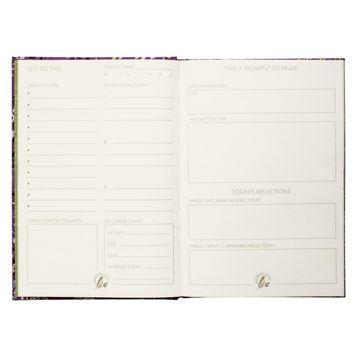 Journal Mindfulness A5 Sara Miller Haveli Garden