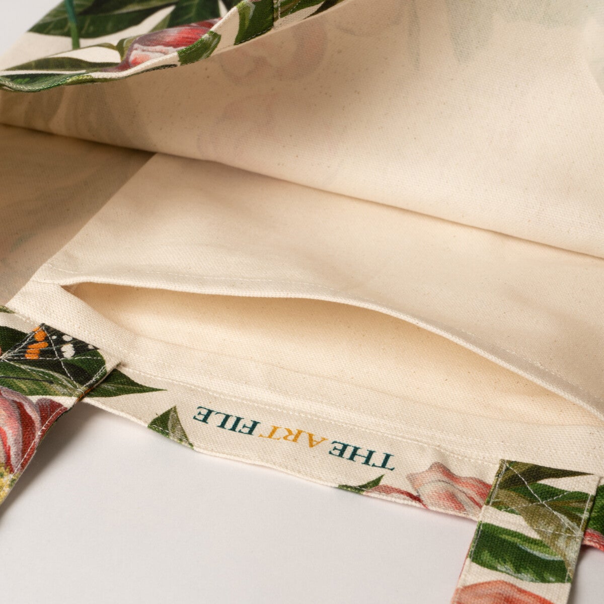 Handlenett The Art File Flora Butterfly