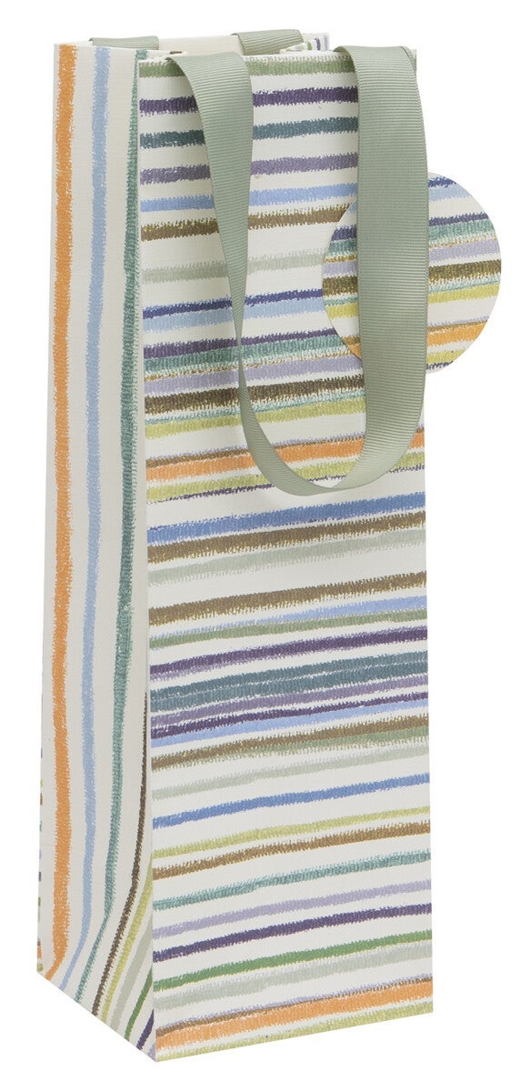 Gavepose Flaske  Horizontal Stripes