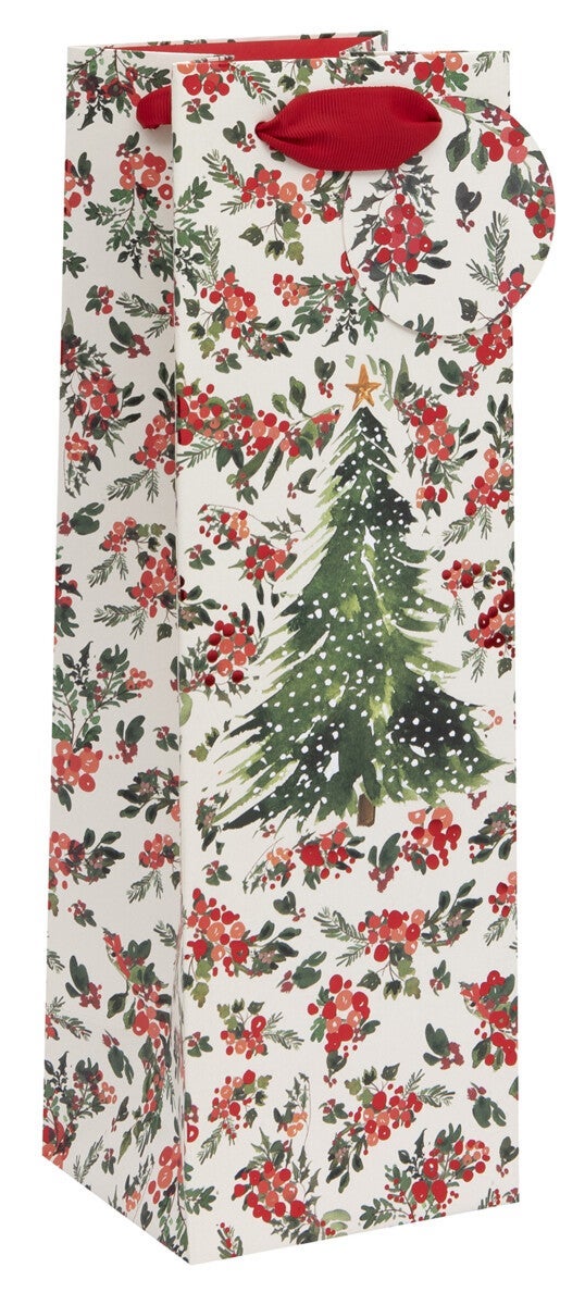 Gavepose Flaske Christmas Woodland