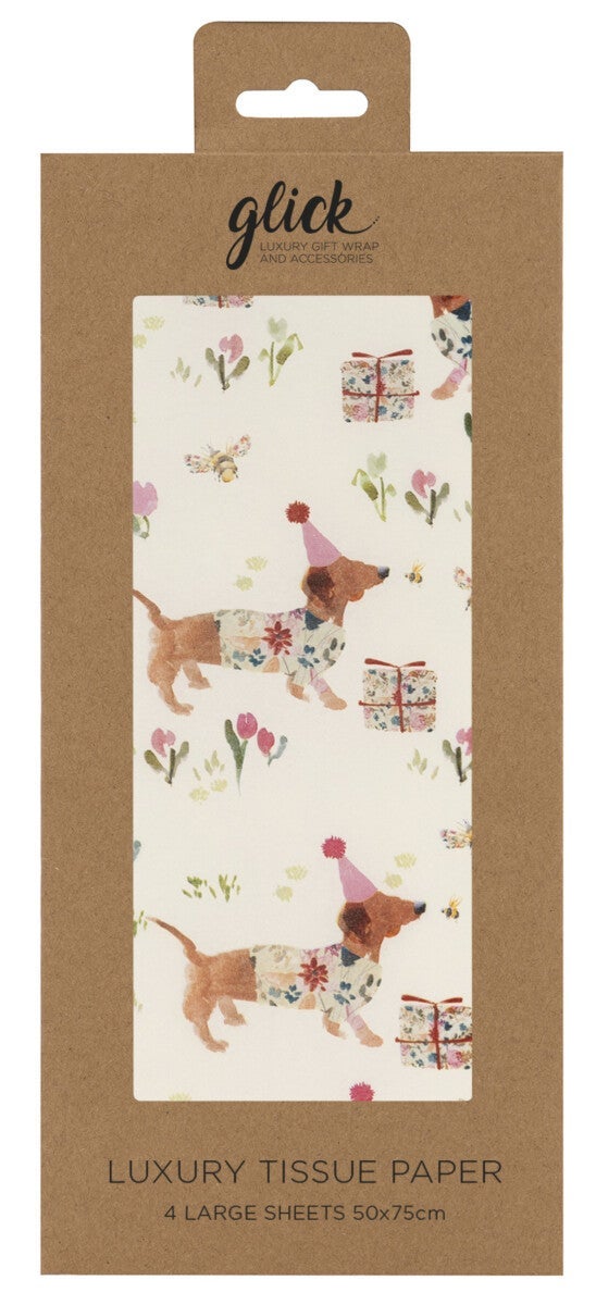 Silkepapir Birthday Sausage