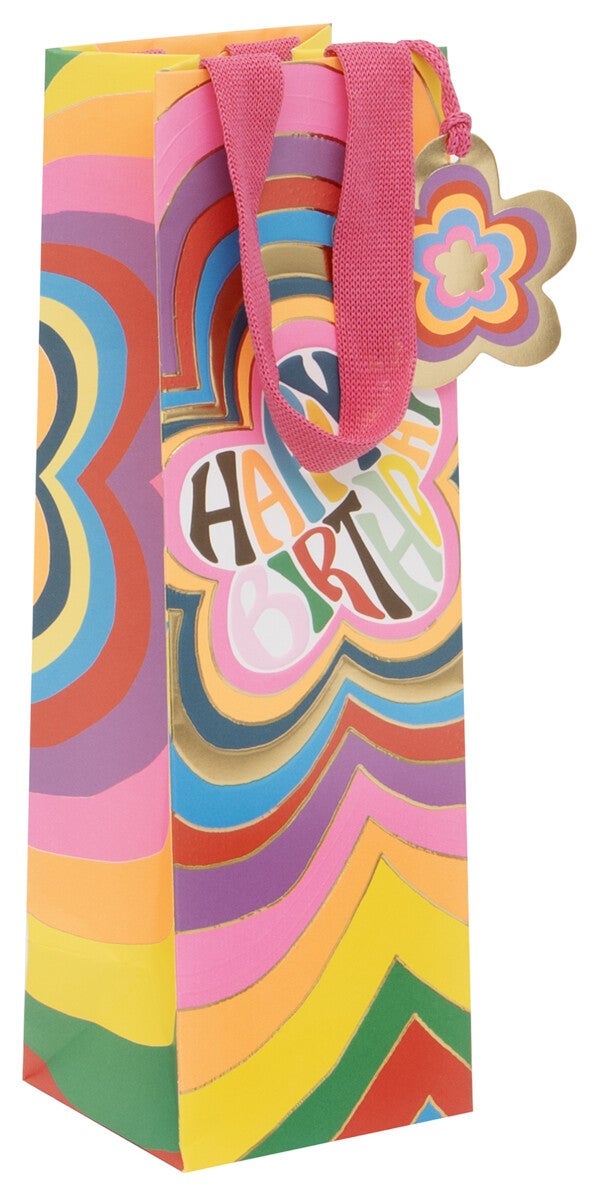 Gavepose Flower Power Flaske