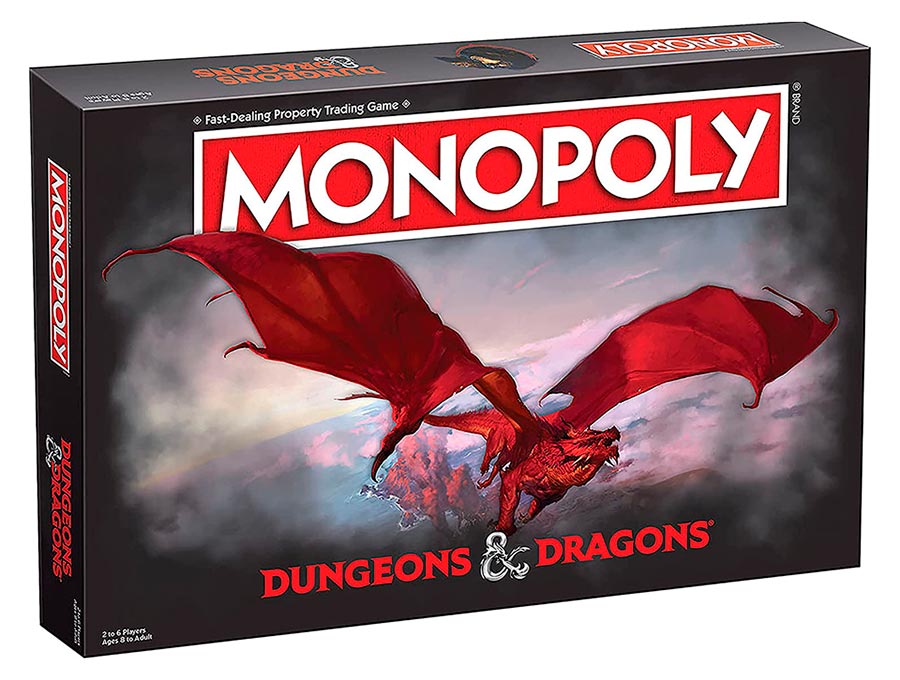 Spill Monopoly Dungeons & Dragons Eng