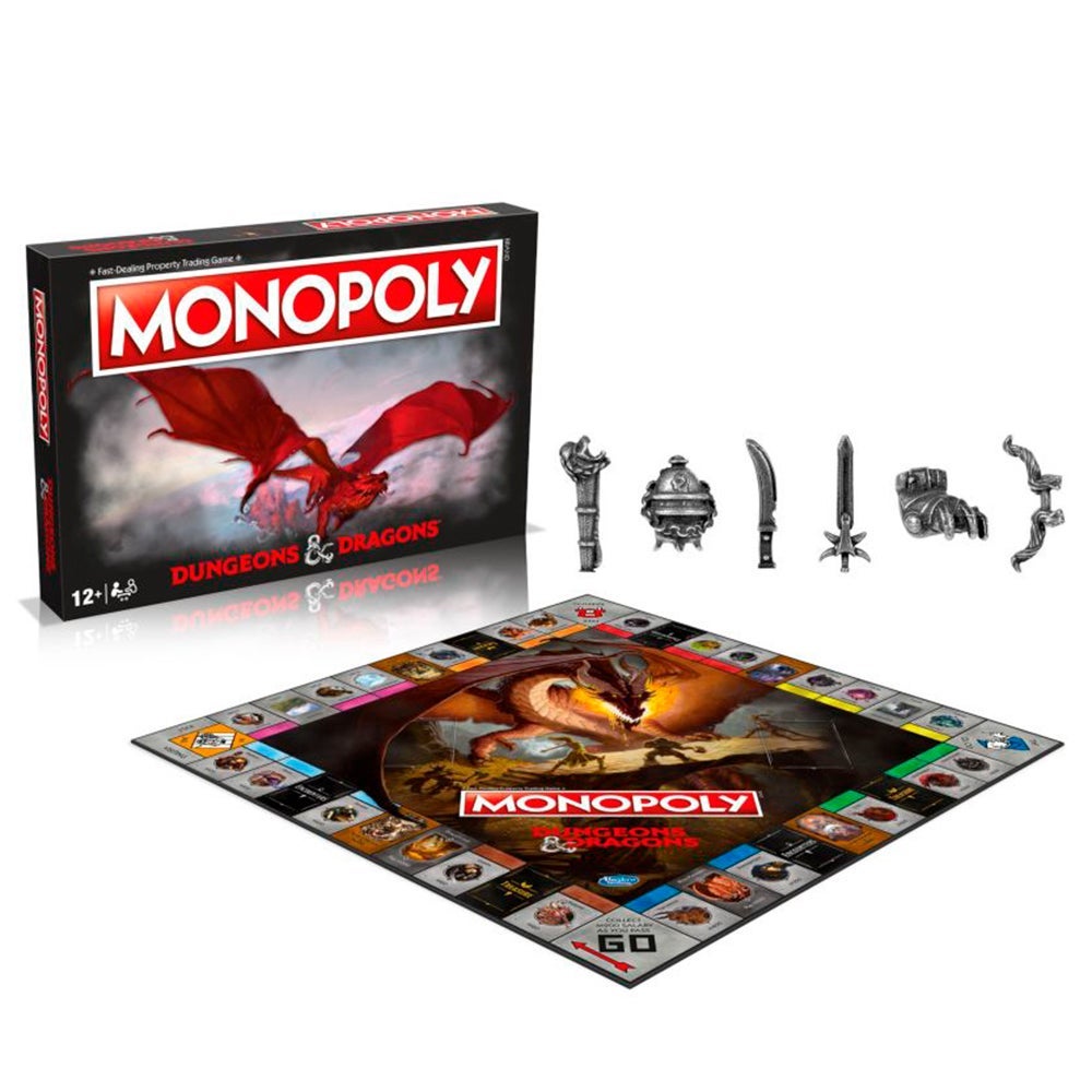 Spill Monopoly Dungeons & Dragons Eng