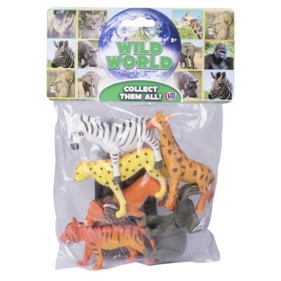 Ville Dyr  6 Stk I Pose