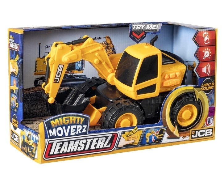 Teamsterz JCB lyd & lys gravemaskin 27cm