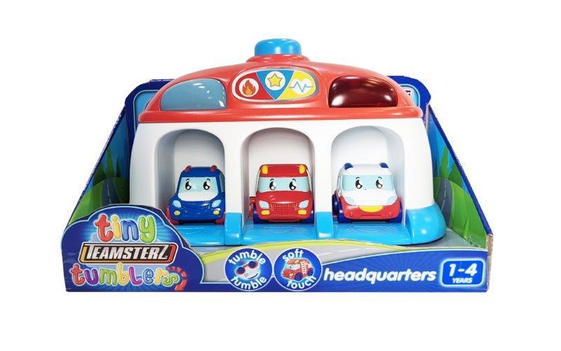 Teamsterz garasje tumblers 3 biler 30cm