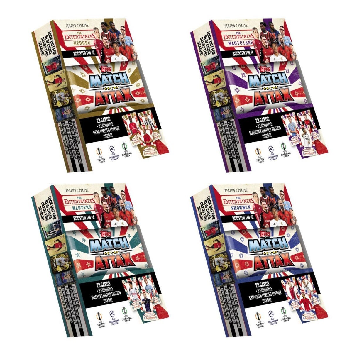 Samlekort Champions Lea Boost Tin 24/25