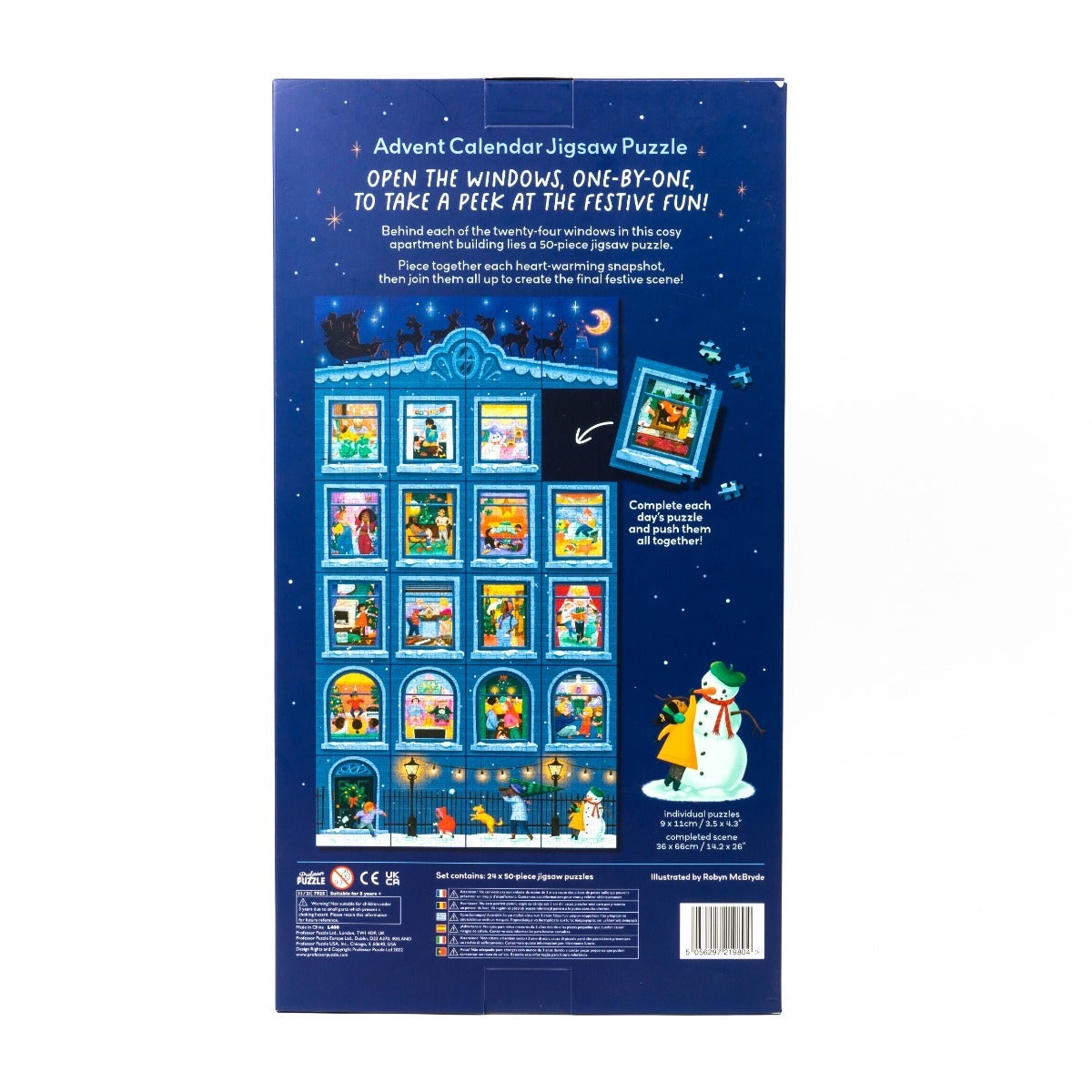 Puslespill 24x50 Jul I Alle Hjem Advent