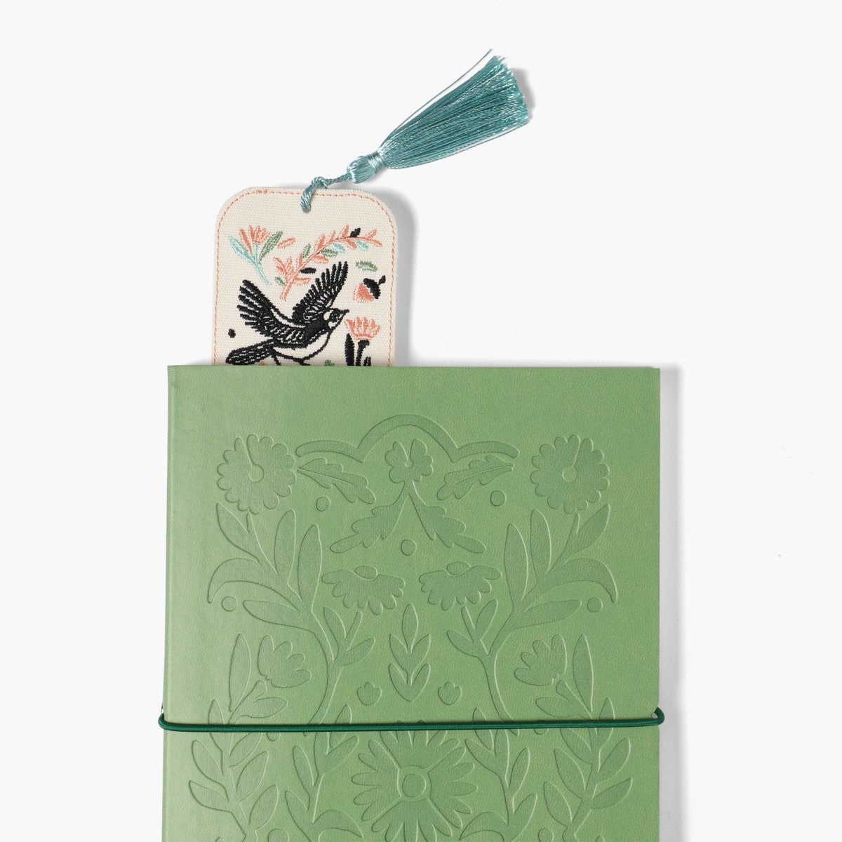 Notatbok A5 Folk Art Debossed Pu Cover